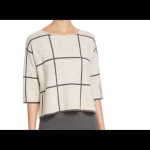 Eileen Fisher Peppered Organic Cotton Wool